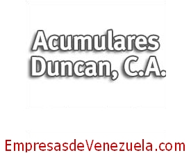 Acumuladores Duncan, C.A. en Barcelona Anzoátegui